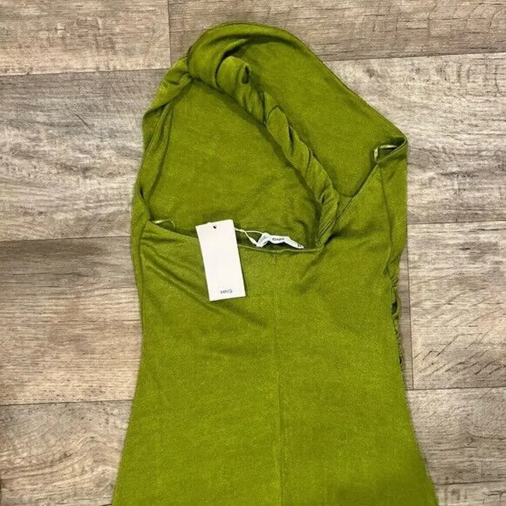 MANGO Twisted Strap Midi Dress NWT - Picture 15 of 16